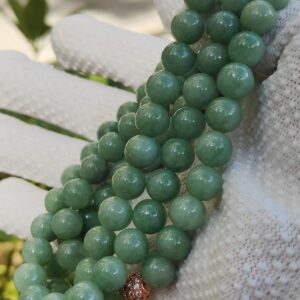 Wood Element Natural Jade Necklace - Location: Jalan Meragi Park Simei Playground - Y.P.Q Certified Authentic testing - approved 9