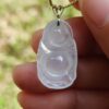 Icy Translucent Jadeite Pendant - Location: Jalan Meragi Park - Y.P.Q certified testing - approved 1