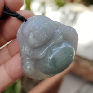 🌀 Natural Jadeite Earth Guardian Pendant | 五行土旺·紫微天机赋能 (Sku: pendant439) Yi Pin Qian Jadeites Jade Jewelry ~Your Precious Quintessential ~ Singapore