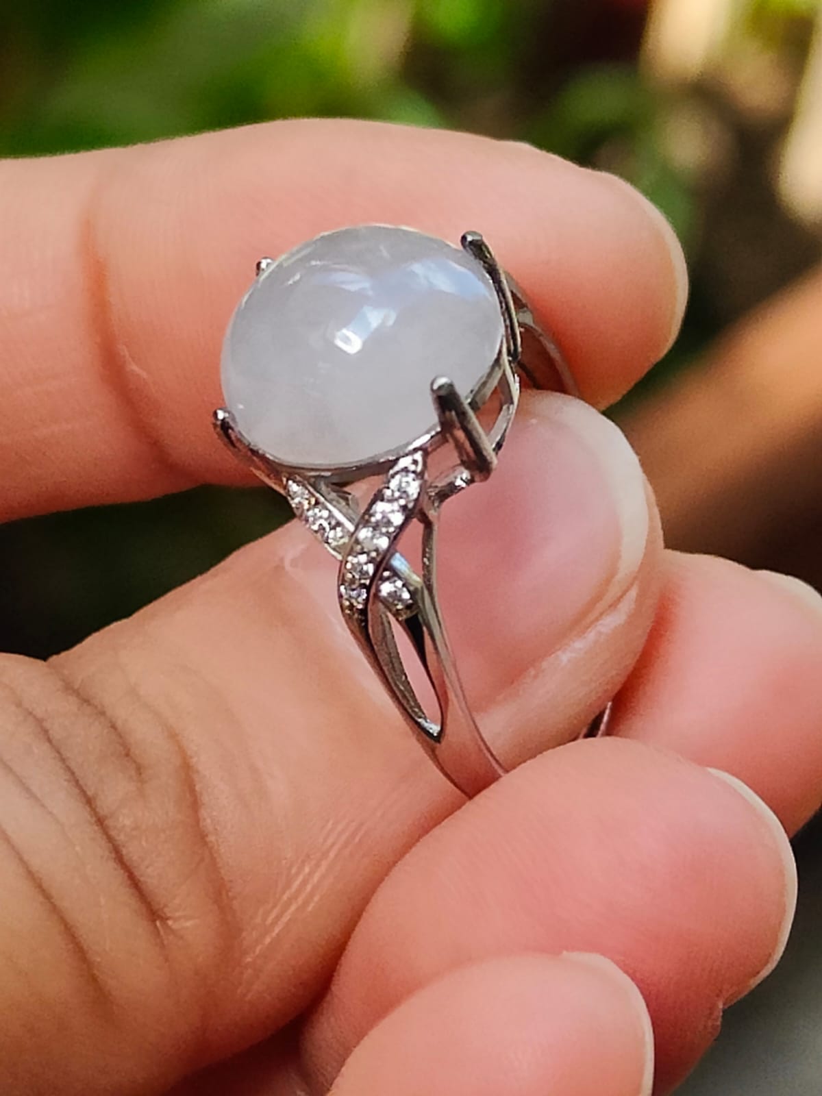 Natural Jadeite Ring