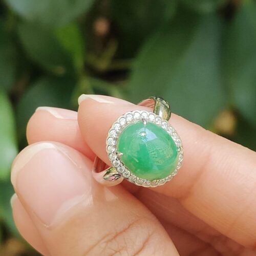 Jadeite Ring - Career Momentum - Location: Jalan Meragi Road - Y.P.Q certified testing - approved 1