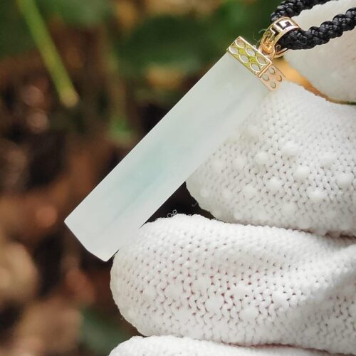 Harmony’s Embrace Natural Jadeite Pendant - Location: Jalan Meragi Singapore - Y.P.Q certified testing - approved 6