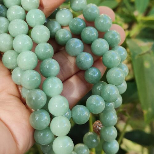 Wood Element Natural Jade Necklace - Location: Jalan Meragi Park Simei Playground - Y.P.Q Certified Authentic testing - approved 7