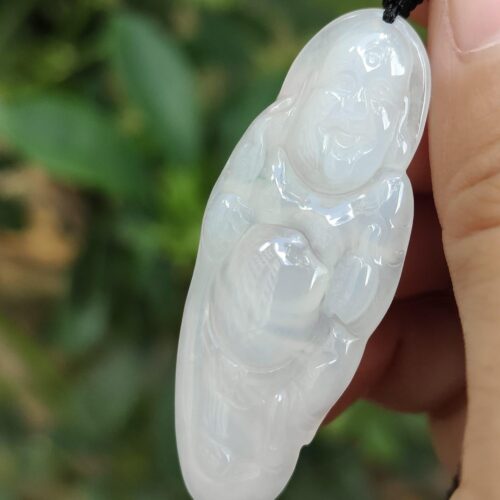 Luminous Ice Buddha Pendant - location: Jalan Meragi Park Simei HDB Playground - Y.P.Q certified testing - approved 10