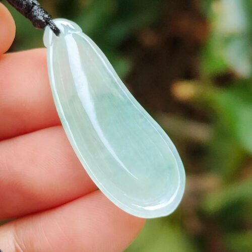 Water Essence Jade Pendant - Location: Jalan Meragi Park Singapore Simei Estate - Y.P.Q certified testing - approved 2