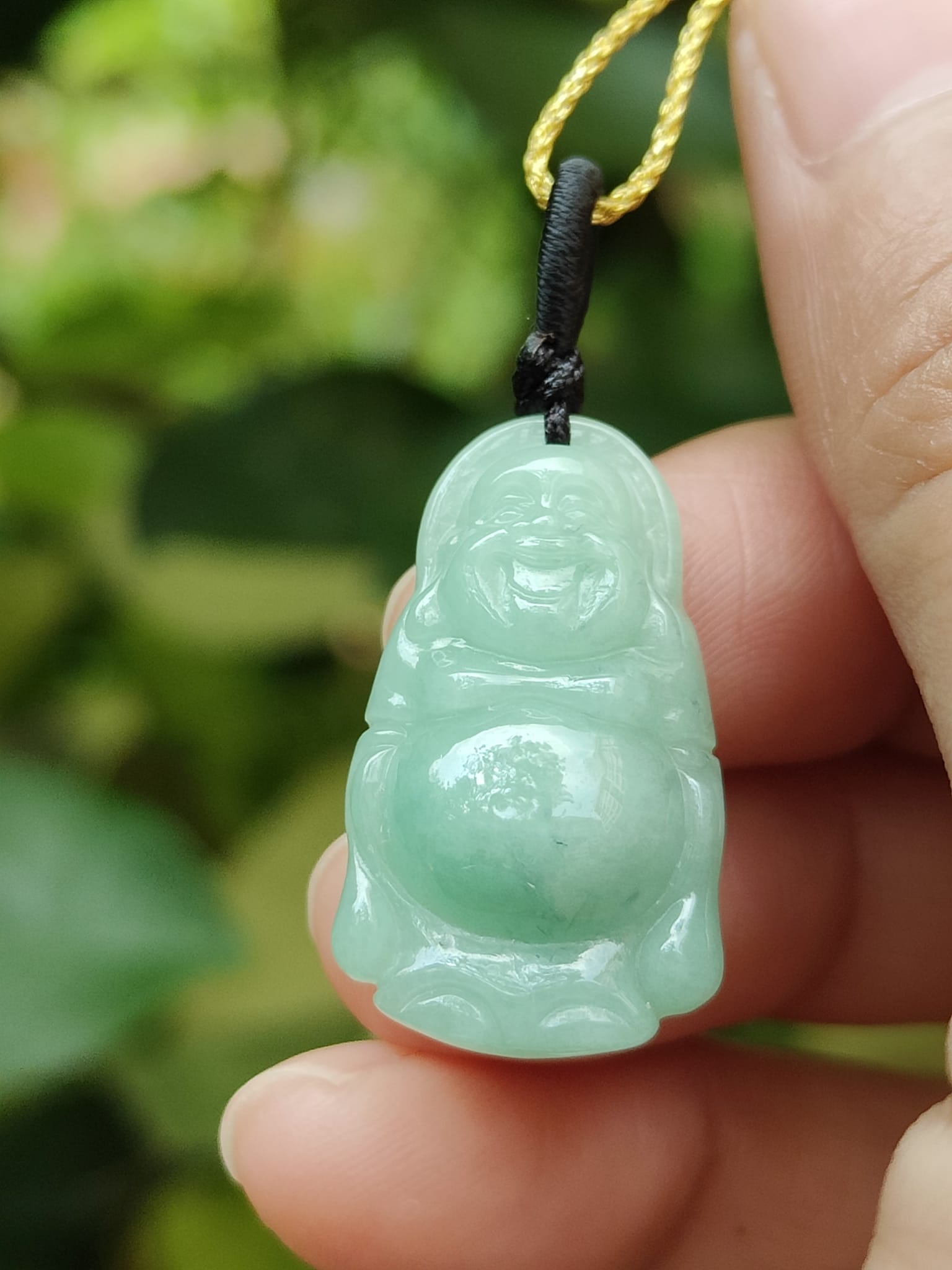 Laughing Buddha Pendant 