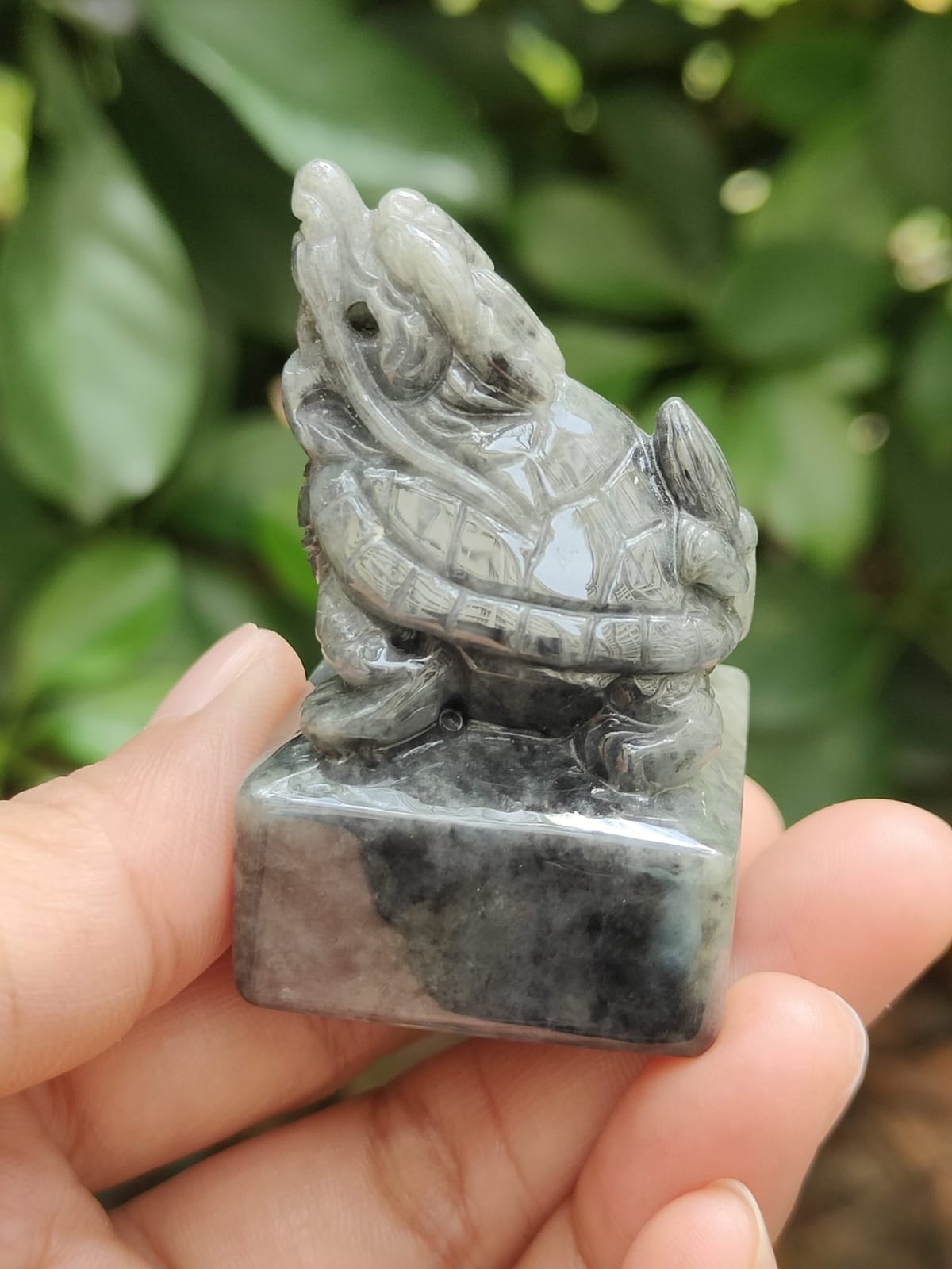 Water Element Jade Sculpture