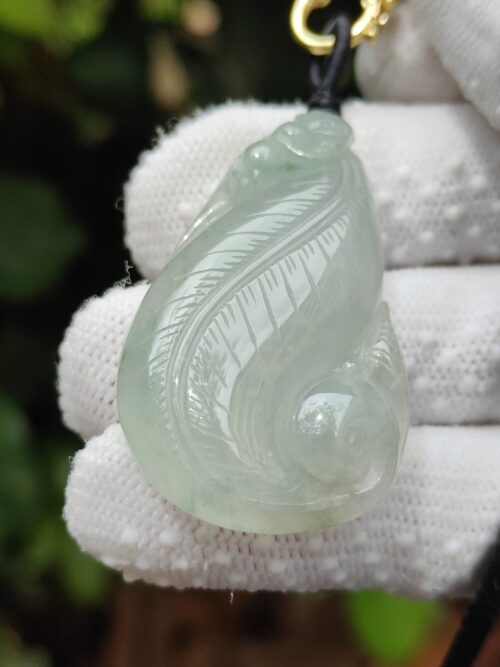 Monkey Leaf Ruyi Carving - Location: Jalan Meragi Road - Y.P.Q certified quality testing - approved 7