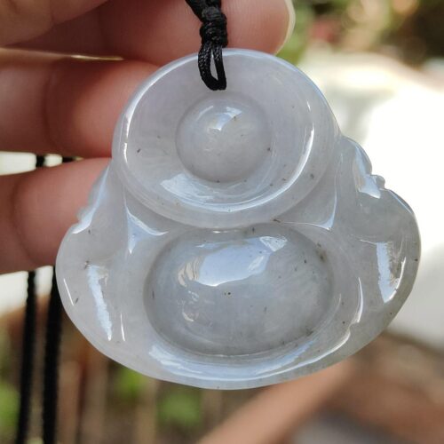 🌀 Natural Jadeite Earth Guardian Pendant | 五行土旺·紫微天机赋能 (Sku: pendant439) Yi Pin Qian Jadeites Jade Jewelry ~Your Precious Quintessential ~ Singapore