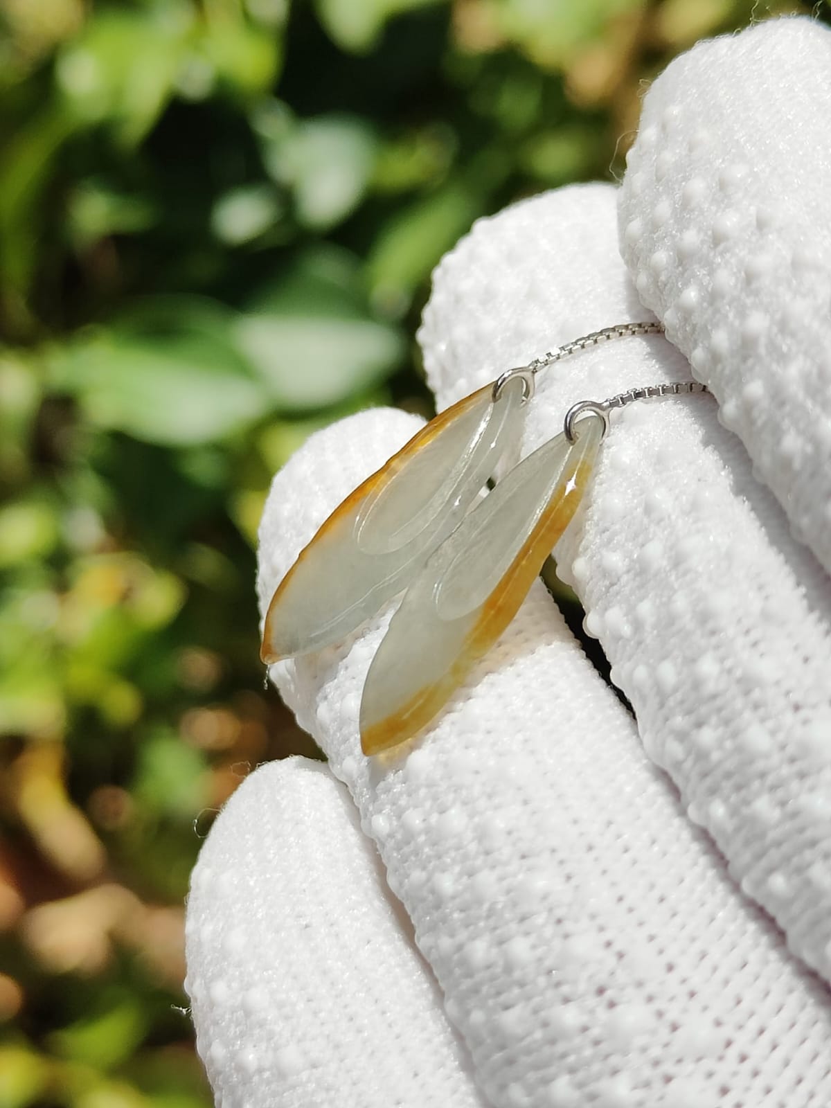 Metal Energy Feather Earrings