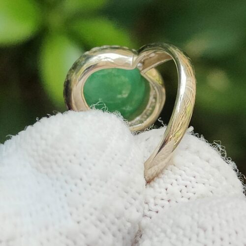 Jadeite Ring - Career Momentum - Location: Jalan Meragi Road - Y.P.Q certified quality testing - approved 8