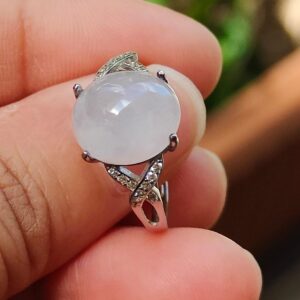 Natural Jadeite Ring - Location: Jalan Meragi Park - Y.P.Q certified quality testing - approved 9