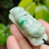 Natural Type A Jadeite Toad Pendant - Location: Jalan Meragi Road - Singapore Y.P.Q Certified Quality Testing - Approved 6