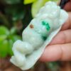 Natural Type A Jadeite Toad Pendant - Location: Jalan Meragi Road - Singapore Y.P.Q Certified Testing - Approved 5