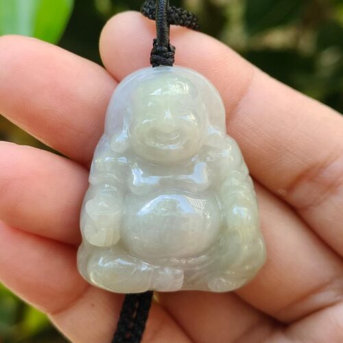 Laughing Buddha Natural Type A Jadeite - Location: Jalan Meragi Road SG - Y.P.Q Certified Testing - Approved 3