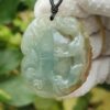 Natural Type A Jadeite Pixiu Pendant - Location: Jalan Meragi Road - Singapore Y.P.Q certified testing - approved 5