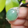 Type A Jadeite Pendant S925 Silver - Location: Jalan Meragi Road Singapore - YPQ Certified testing - approved 7