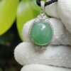 Type A Jadeite Pendant S925 Silver - Location: Jalan Meragi Road Singapore - YPQ Certified testing - approved 5