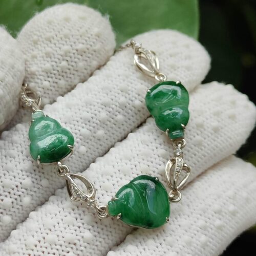 Jadeite Jade Bracelet for Fortune - Location: Jalan Meragi Road Singapore - Y.P.Q certified quality testing - approved 6