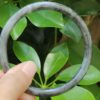 Black Wuji Jadeite Jade shop Bangle - Jalan Meragi Road Singapore Y.P.Q certified testing - approved 4