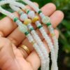 Type A Jadeite Abacus Jade Necklace - Location: Jalan Meragi Road Singapore, Y.P.Q. Certified testing - approved 3