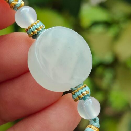 Type A Jadeite Jade Jewelry Set Bracelet - Location: Jalan Meragi Road Singapore - Y.P.Q quality testing - approved 7