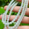 Natural Type A Jadeite Bead Chain - Location: Jalan Meragi Road Singapore Y.P.Q Certified Testing - Approved 1