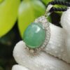 Type A Jadeite Pendant S925 Silver - Location: Jalan Meragi Road Singapore - YPQ Certified testing - approved 1