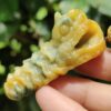 Type A Jadeite Jade Shop Awakening Lion Pendant - Jalan Meragi Road SG Y.P.Q certified quality testing - approved 11