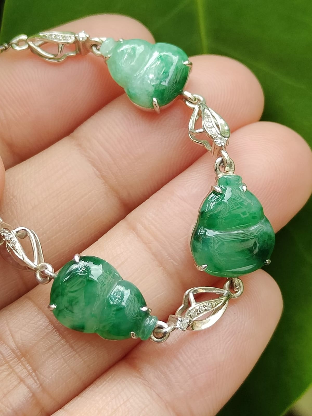 Jadeite Jade Bracelet for Fortune