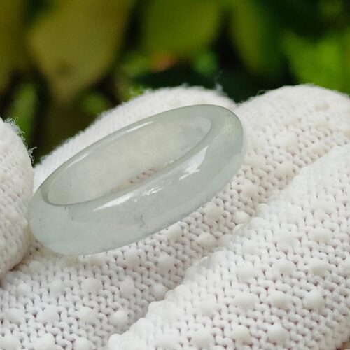 Type A Jadeite Jade Jewelry Set Ring - Location: Jalan Meragi Road Singapore - Y.P.Q quality testing - approved 3