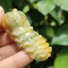 Type A Jadeite Jade Shop Awakening Lion Pendant - Jalan Meragi Road SG Y.P.Q certified quality testing - approved 9