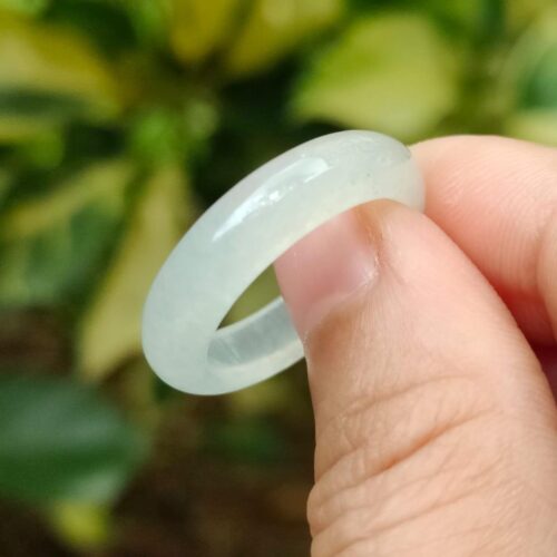 Type A Jadeite Jade Jewelry Set Ring - Location: Jalan Meragi Road Singapore - Y.P.Q quality testing - approved 1