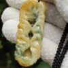 Type A Jadeite Jade Shop Awakening Lion Pendant - Jalan Meragi Road SG Y.P.Q certified quality testing - approved 8