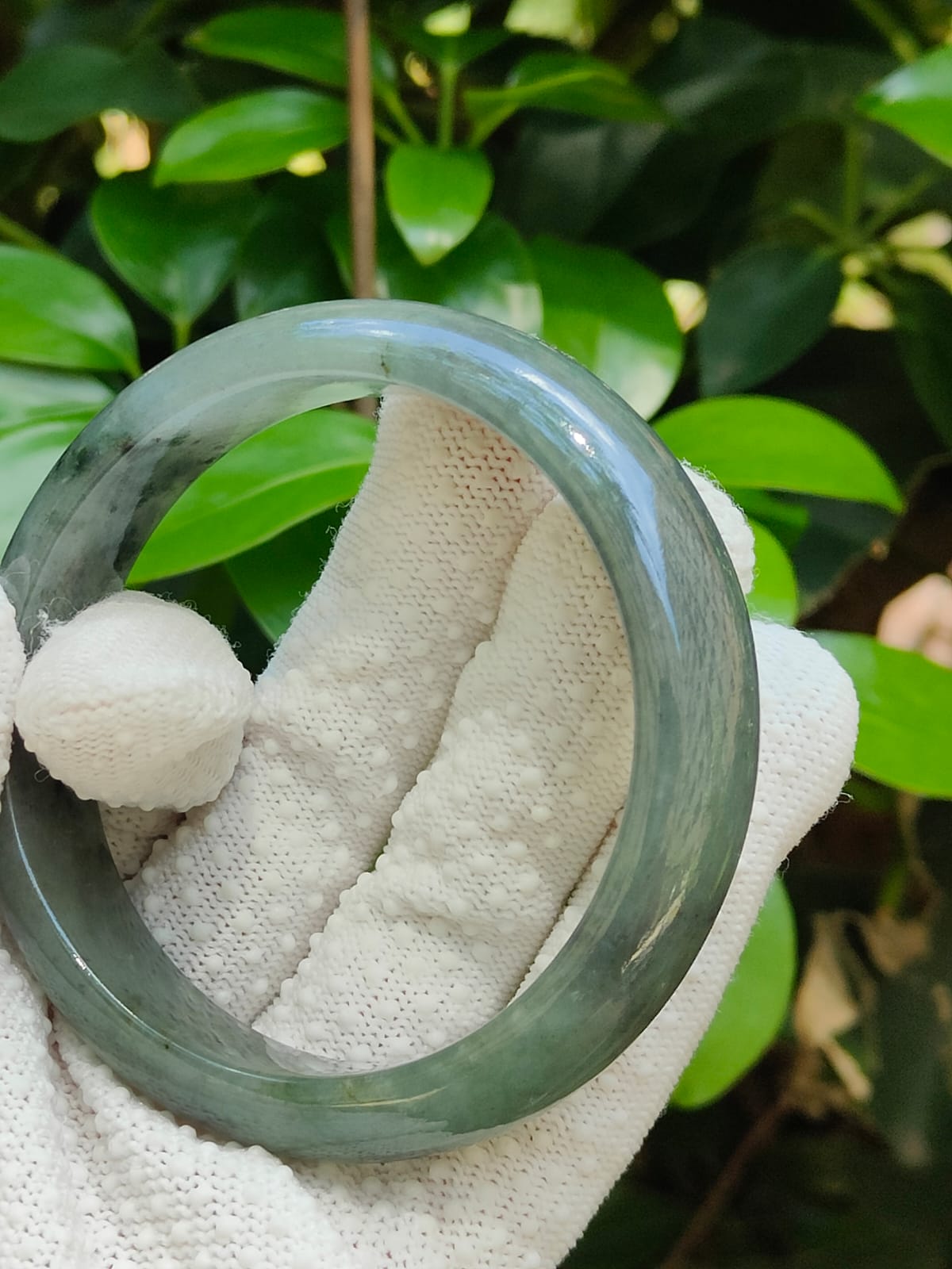 Jadeite Jade Peace Bangle