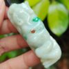 Natural Type A Jadeite Toad Pendant - Location: Jalan Meragi Road - Singapore Y.P.Q Certified Testing - Approved 4