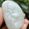 Jadeite Serenity Laughing Buddha Pendant - Jalan Meragi Road SG Y.P.Q Certified Quality Testing - Approved 6