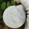 Natural Jadeite Jade Laughing Buddha Pendant - Jalan Meragi Road Singapore Y.P.Q certified quality testing - approved 8