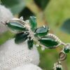 Vibrant Green Jadeite Jade - Jalan Meragi Road Singapore - Y.P.Q certified quality testing - approved 7