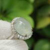 Jadeite Blooming Elegance S925 Ring - SG Jalan Meragi Road Y.P.Q certified testing - approved 5