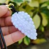 Lavender Abundance Jadeite Grape Pendant - Jalan Meragi Road SG Y.P.Q certified testing - approved 1