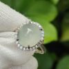 Jadeite Blooming Elegance S925 Ring - SG Jalan Meragi Road Y.P.Q certified quality testing - approved 7